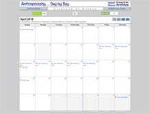 Tablet Screenshot of calendar.rsarchive.org
